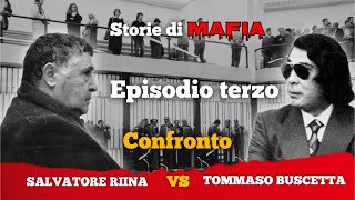 Confronto Salvatore Riina Tommaso Buscetta eps3 riina mafia corleone buscetta palermo [upl. by Nora]