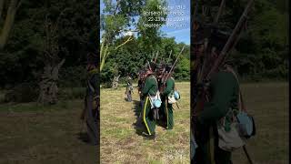 Shorts Reenactment Waterloo Battle of Waterloo 2024 2223 June 2024 [upl. by Lorollas]