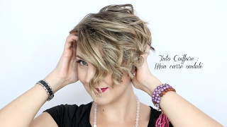 Tuto coiffure  Mon carré ondulé [upl. by Kalina839]