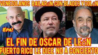 Activistas Puertorriqueños se oponen al concierto que dará Oscar de León en su País [upl. by Oile]