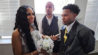 Deshae Frost amp Nadia Gets Married On Stream [upl. by Ayardna]