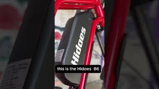 This is definitely an electric bike you wont be able to get enough of Hidoes B6 ebike powerful [upl. by Inaffit]