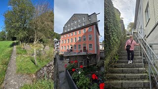 A Day in Monschau Germany  Hexenplatz  Westwall  Das Rote Haus  Burg Monschau amp More [upl. by Nivahb]