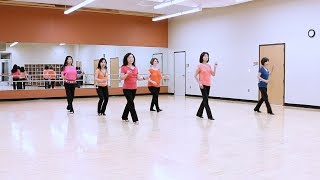 Sweetheart  Line Dance Dance amp Teach [upl. by Kinch837]