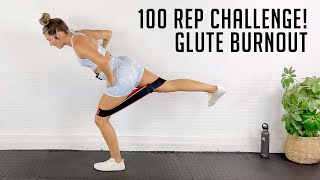 100 Rep Glute Burnout  Trainer Kaitlin BOSU® Workout [upl. by Rasec]