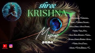 Shree Krishna Mashup  Radhakrishna Mashup 2024  Nonstop Krishna Bhajan song trending bhakti ❤ [upl. by Nosliw]