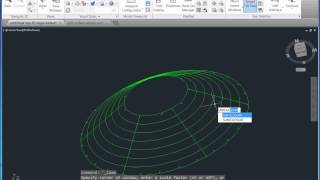 AutoCAD unroll a cone surface [upl. by Lustig]