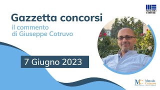 Gazzetta Concorsi 7623 nuove regole per Concorsi aggiornamenti TFA e banche dati Concorsi Roma [upl. by Garlen]