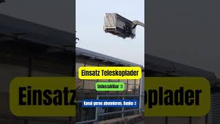 TeleskopladerTeleskopstapler Einsatz Auf Baustellen Unbezahlbar diese Baumaschinen [upl. by Eenhat]