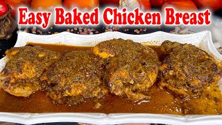 Easy Baked Chicken Breast  Juicy and Flavorful Recipe [upl. by Audi650]