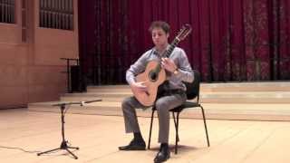 Stephen Dodgson  Partita for Guitar  4 Allegro [upl. by Sivrat983]