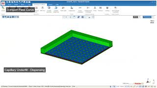 Moldex3D 2021  IC Packaging CUF [upl. by Ahsar400]