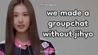 why tzuyu made a groupchat excluding jihyo [upl. by Niles765]