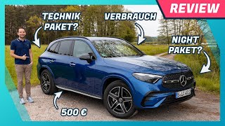 Mercedes GLC 300d KonfigurationsTipps Pakete erklärt Test amp Verbrauch über 2000 km [upl. by Euqitsym]