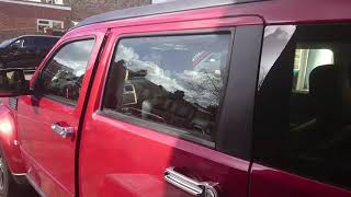 Dodge Nitro Window Tinting Before amp After [upl. by Ymme89]