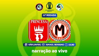 PRINCESA DO SOLIMÕES x MANAUARA EC  BRASILEIRÃO SÉRIE D 2024  11ª RODADA narração ao vivo [upl. by Juline]