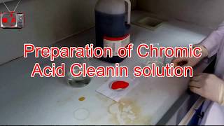 Preparation of Chromic Acid Cleaning Solution [upl. by Clifton]