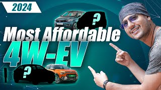 Top 5 Best Budget Electric Cars To Buy In India ⚡ 2024 [upl. by Eenolem]