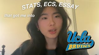 STATS ECs ESSAYS that got me into UCLA [upl. by Esteban112]