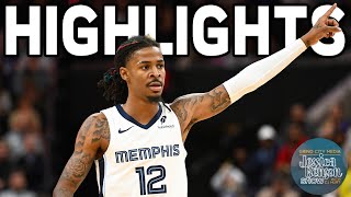 HIGHLIGHTS Memphis Grizzlies vs Utah Jazz  Jessica Benson Show [upl. by Waltner]