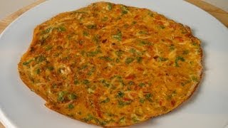 Indian Masala Omelette  Sanjeev Kapoor Khazana [upl. by Aihseket]