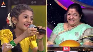 Thoothuvalai Ilai Arachi full song by MeghnaSumesh amp MookuthiMurugan 🎶🎵👌 SSJ9 Episode Preview [upl. by Dolli]