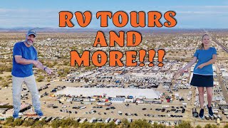 Quartzsite Arizona RV Show 2022 [upl. by Alden]