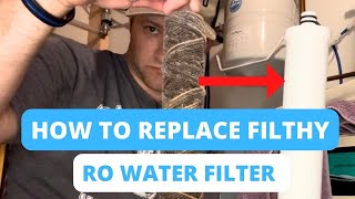 How to Change Your Reverse Osmosis RO Drinking Water Filters and Tank [upl. by Astrea533]