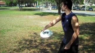 How To Throw A Backhand  Ultimate Frisbee Instruction [upl. by Rape]