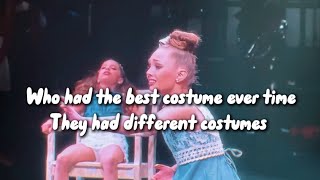 Who had the best costume every time a group had different costumes  dance moms [upl. by Heywood98]