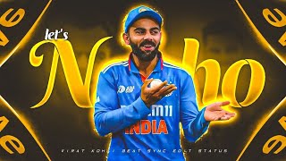 VIRAT KOHLI X LETS NACHO ♥️♥️ [upl. by Hakym]