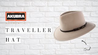 Akubra Traveller Sand Hat Review  Hats By The 100 [upl. by Amathiste]