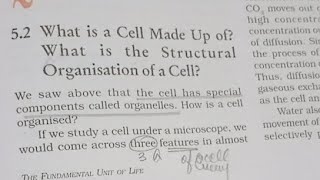 Part 2 Class 9 Science  Chapter 5 The Fundamental Unit of Life [upl. by Carbrey796]