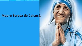 Madre Teresa de Calcutá Sintase vivo [upl. by Hourigan]