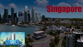 The spectacular city of Singapore recreated 11 in Cities Skylines [upl. by Ermanno]