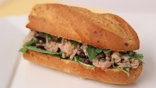 Tuna Baguette Sandwich  Laura Vitale  Laura in the Kitchen Episode 456 [upl. by Marlette100]