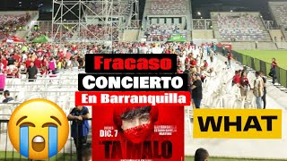 PORQUE FRACASO concierto de SILVESTRE en BARRANQUILLA   TA MALO QUEDO MALO Aqui las Respuestas [upl. by Yaron630]