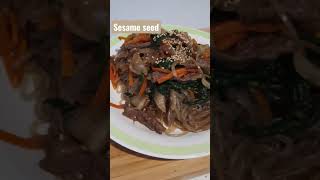 Japchae Cooking [upl. by Attenal]