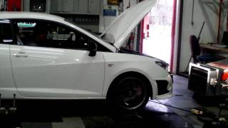 Ibiza Cupra Bocanegra Dyno Run 195BHP Standard [upl. by Gibbie]