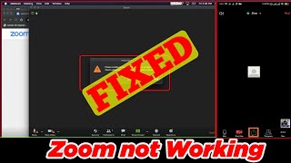 FIXED Zoom Not Working 100 Working [upl. by Eronel]