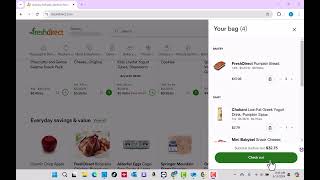 How to Add EBT Card to FreshDirect Account [upl. by Tezzil390]