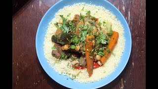 How To Make Algerian Couscous  Algerian Cuisine  African Food [upl. by Ennayk795]