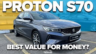 2023 Proton S70  Protons best value for money sedan in Malaysia [upl. by Rowell]