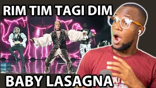 🇭🇷 BABY LASAGNA  RIM TIM TAGI DIM REACTION  CROATIA EUROVISION 2024 [upl. by Enneira463]