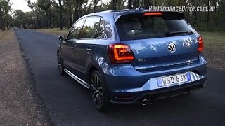 2015 Volkswagen Polo GTI DSG 0100kmh amp engine sound [upl. by Arezzini]