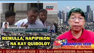 REMULLA NAPIPIKON NA KAY QUIBOLOY [upl. by Oicnaneb]