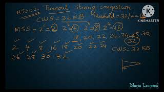 Lecture 68  TCP Congestion Control Example Problem in Computer Networks in Tamil [upl. by Adnalue]