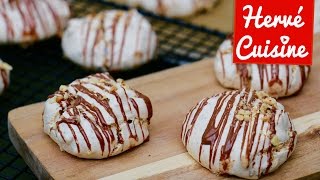 Recette des meringues noisette chocolat croquantes [upl. by Nola]