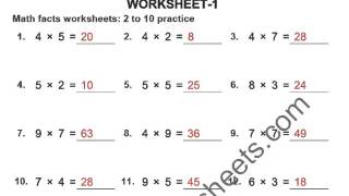 GRADE 4 MULTIPLICATION WORKSHEETS [upl. by Ennayoj437]