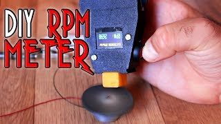 RPM meter with arduino DIY IR sensor and 3D printed case [upl. by Hoi]